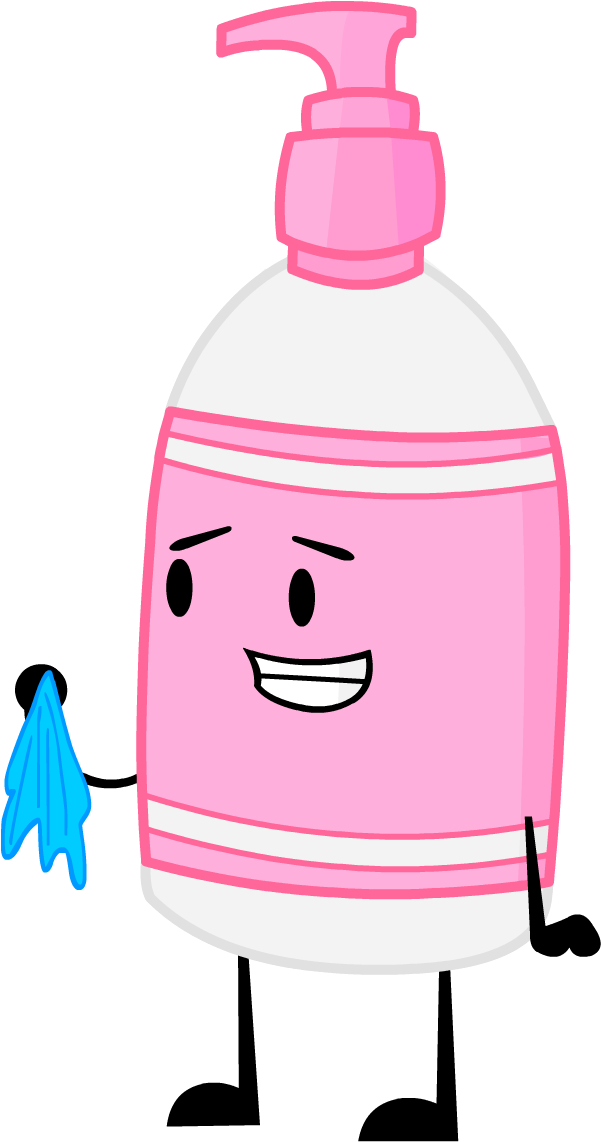 Water Clipart Bfdi - Inanimate Insanity Soap Body (615x1142)