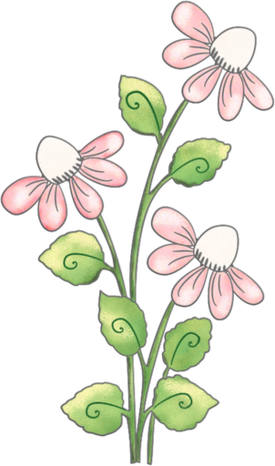 Flores Png - Flores Dibujo Fondo Transparente (302x512)