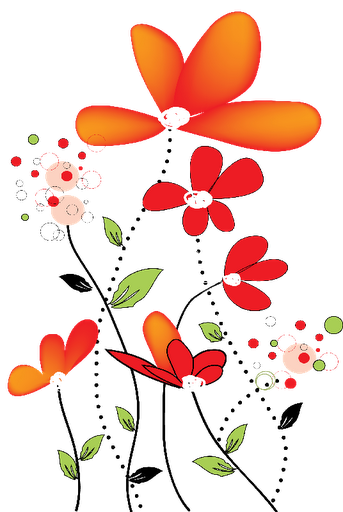 Pot Terre Cuite, Rock Crafts, Craft Ideas, Fabric Painting, - Flores Dibujos Png (343x512)