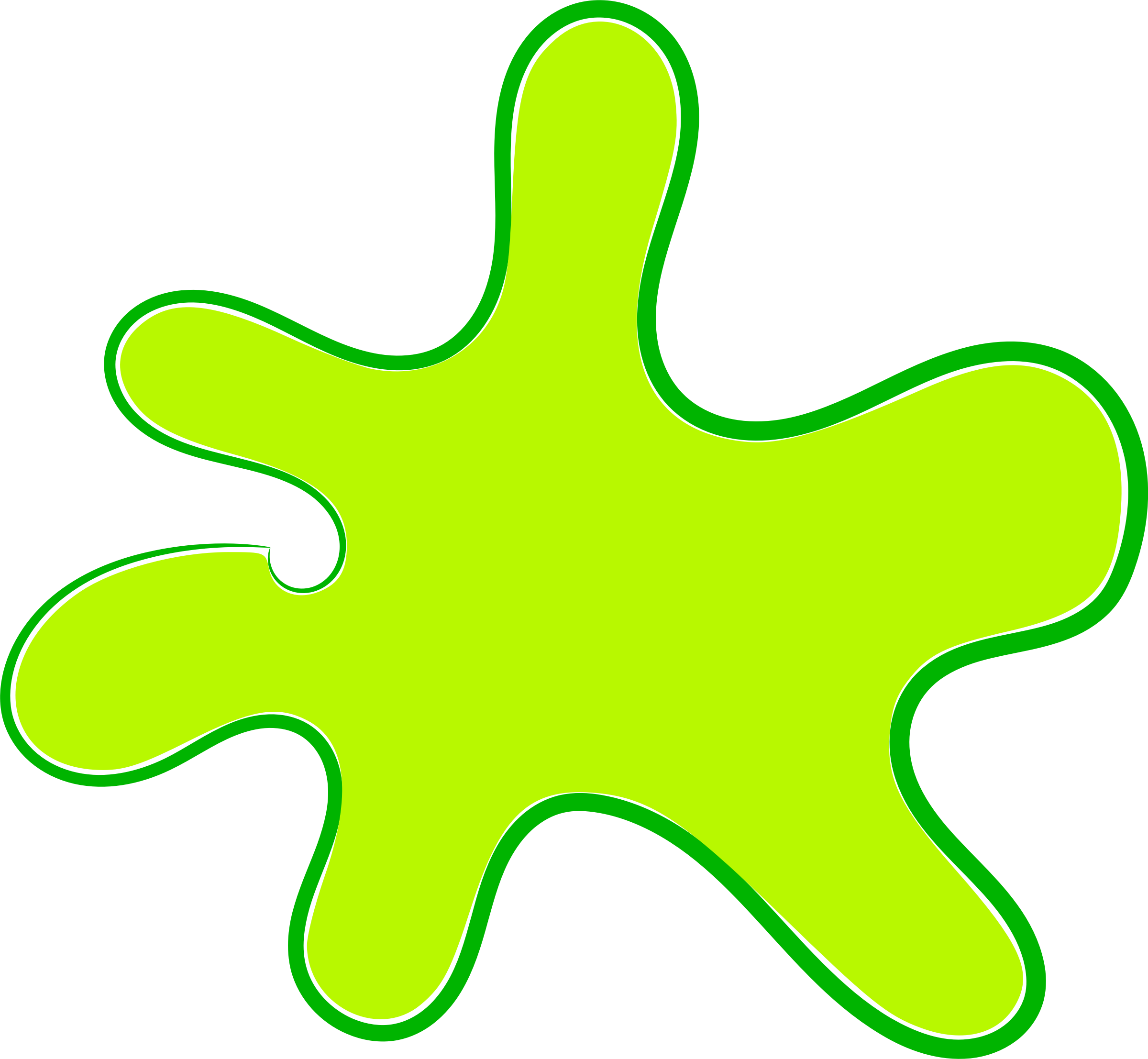 Splash - Green Splash Clip Art (2400x2214)