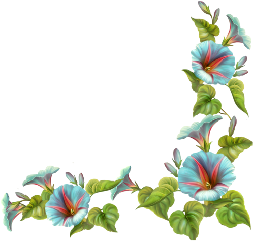 Branches Fleuries - Fleurs D Angles (500x500)