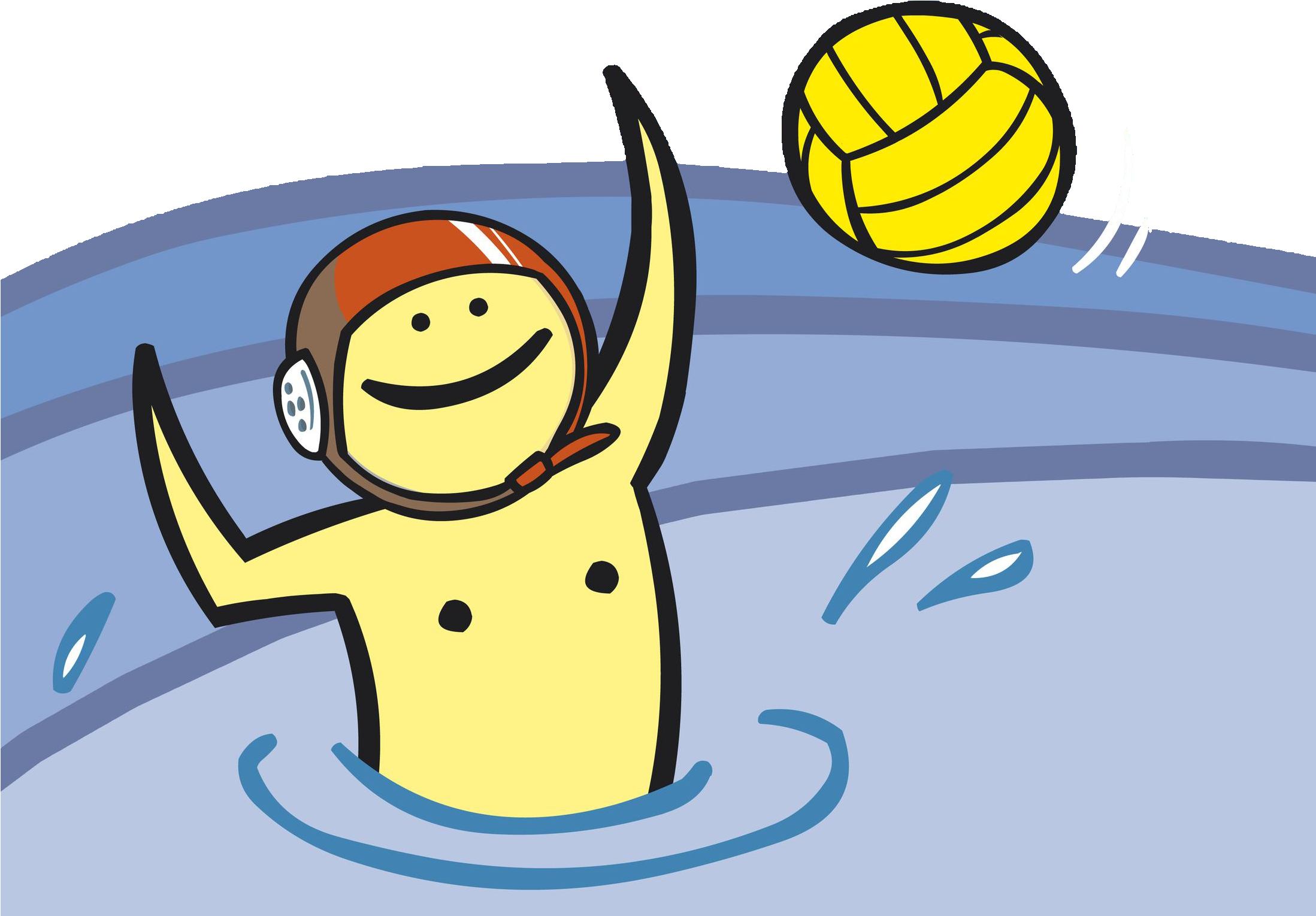 Водный волейбол. Волейбол на воде. Мультяшный ватерполист. Смайлик волейбол. Водный волейбол дети.