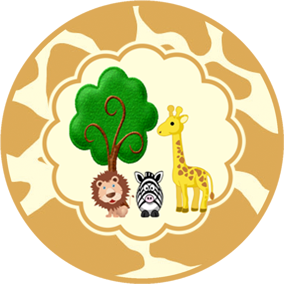 Paper Jungle Giraffe Clip Art - Paper Jungle Giraffe Clip Art (945x945)