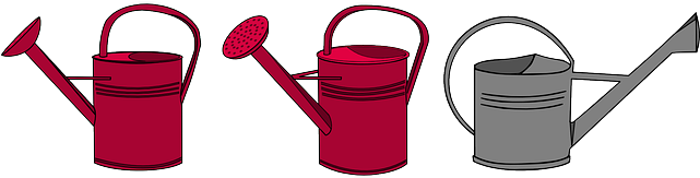 Watering Watering Can, Water, Pour, Garden, Watering - Watering Can Clip Art (640x320)