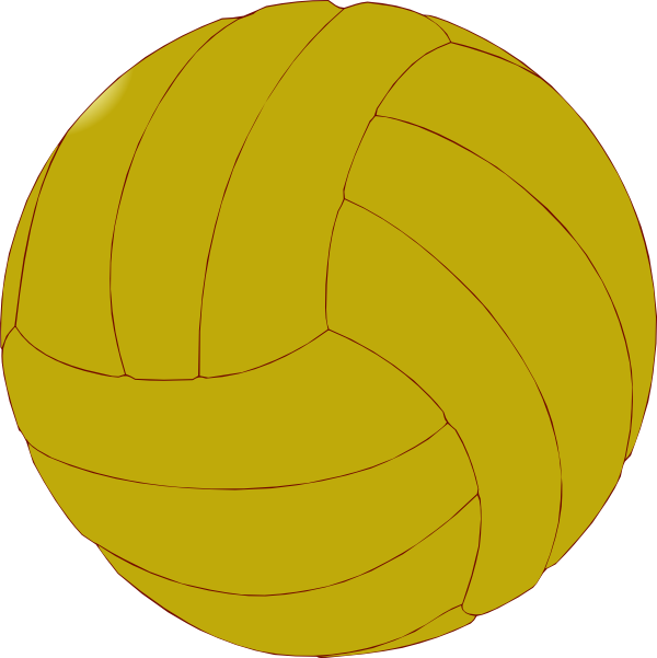 Volleyball Clipart (600x601)