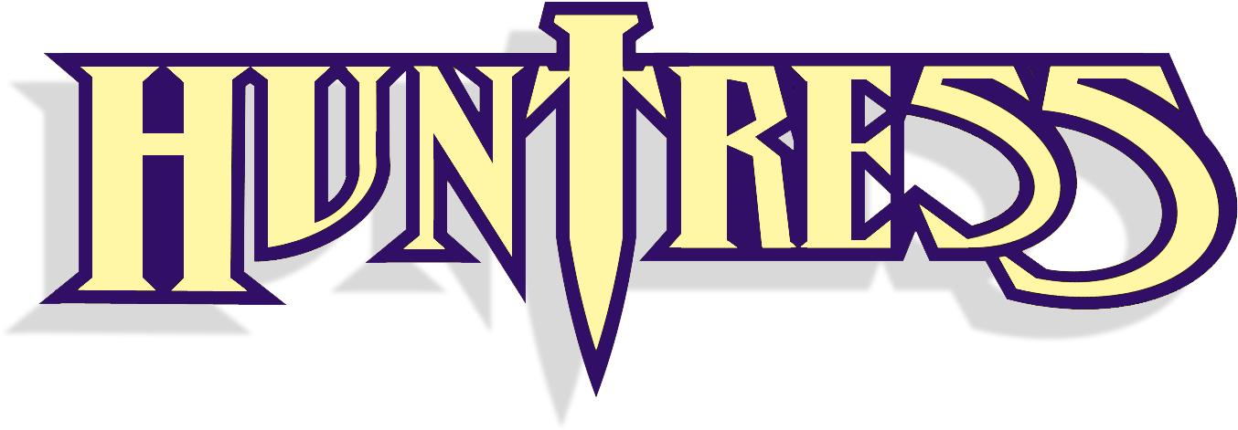 Huntress Vol 1 Logo - Huntress Dc Comics Logo (1451x569)