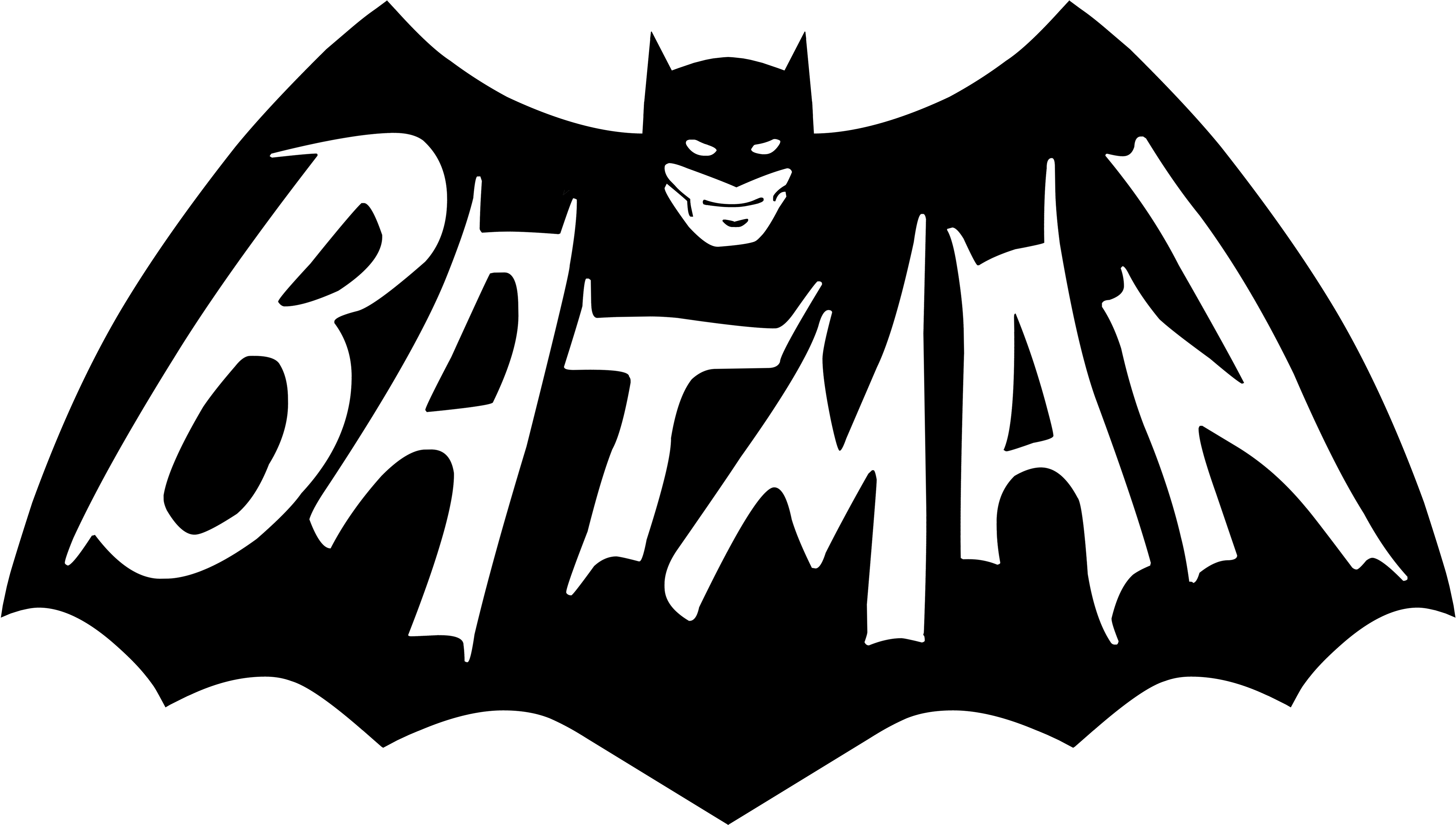 Batgirl - Batman 1966 Clip Art (4700x2662)