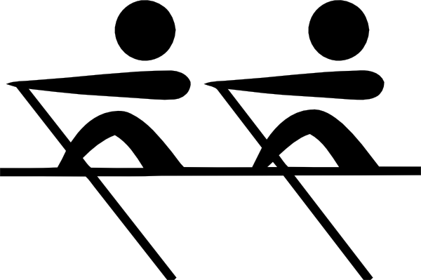 Free Vector Olympic Sports Rowing Pictogram Clip Art - Rowing Clip Art (960x637)