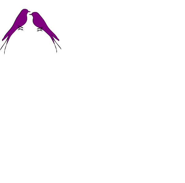 Love Birds Corner Frame Clip Art - Love Bird Corner Frames (600x594)