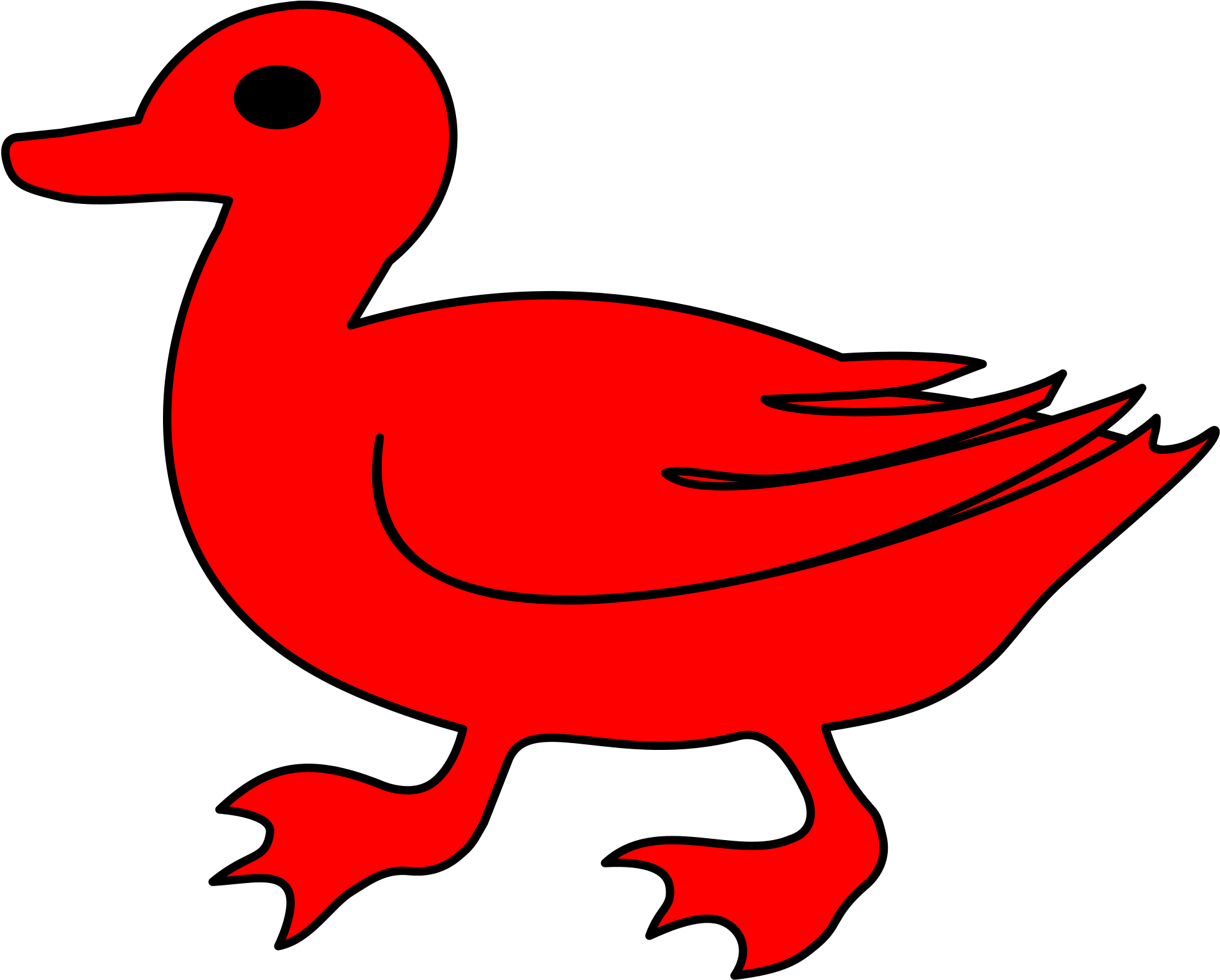 Open - Duck In Heraldry (2000x1606)