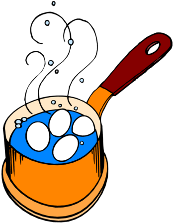 &tau&omicron &alpha&upsilon&tau&972 - Boil The Eggs Clipart (350x448)