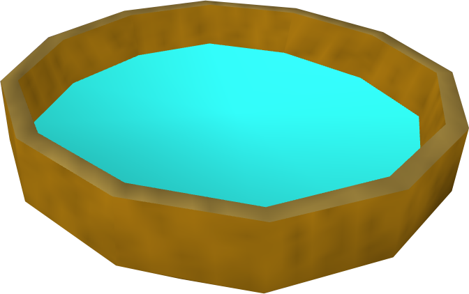 Bowl Of Water Detail - Bowl Of Water Png (672x422)