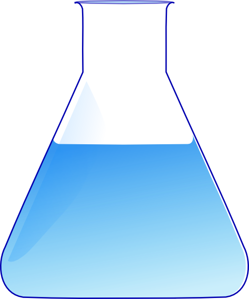 Water In Flask Png (498x599)
