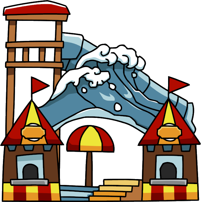 Water Park - Scribblenauts Amusement Park (684x687)