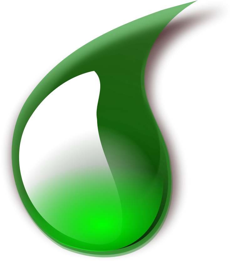 Slime Drop 1 Png Images - Green Oil Drop Vector (785x900)