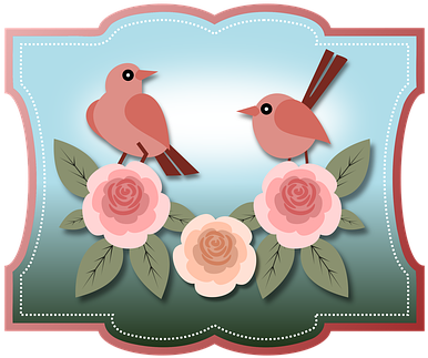 Adult Content Safesearch Birds Animals Roses Flowers - Pink Birds And Flowers Trucker Hat, Adult Unisex, White (417x340)