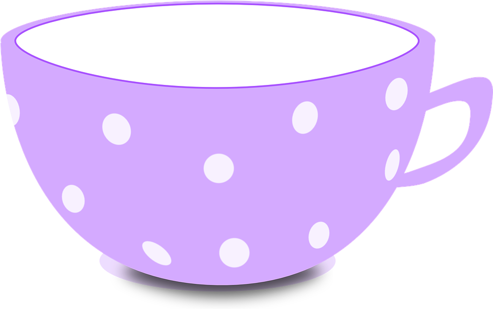 Tea Party Clipart Butterfly Clipart Teaset Clipart - Cute Tea Cup Clipart (960x610)