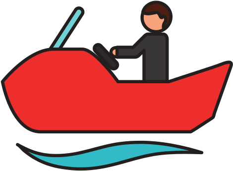 Jet Ski Extreme Sport - Illustration (550x550)