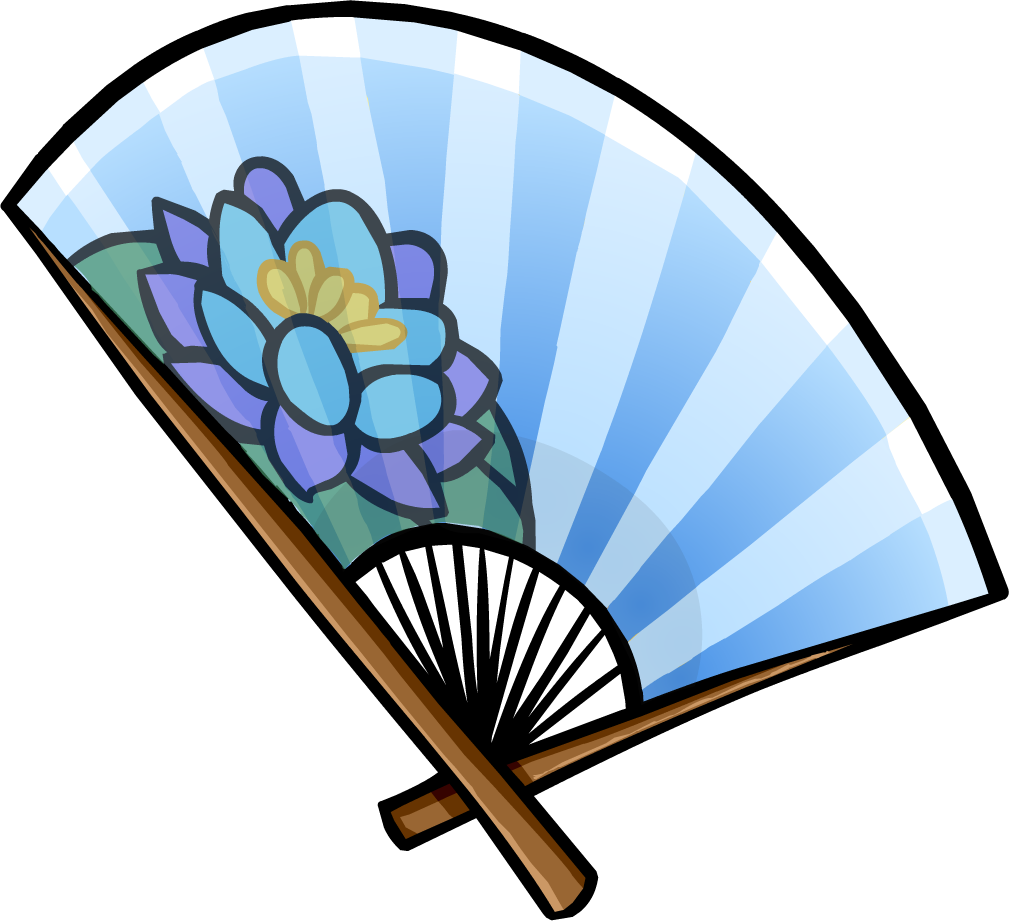 Water Lotus Fan - Club Penguin Water Fan (1009x921)