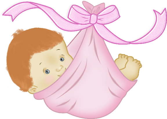 Baby Girl Sleeping Clipart - Baby Girl With Family Cartoon (600x600)