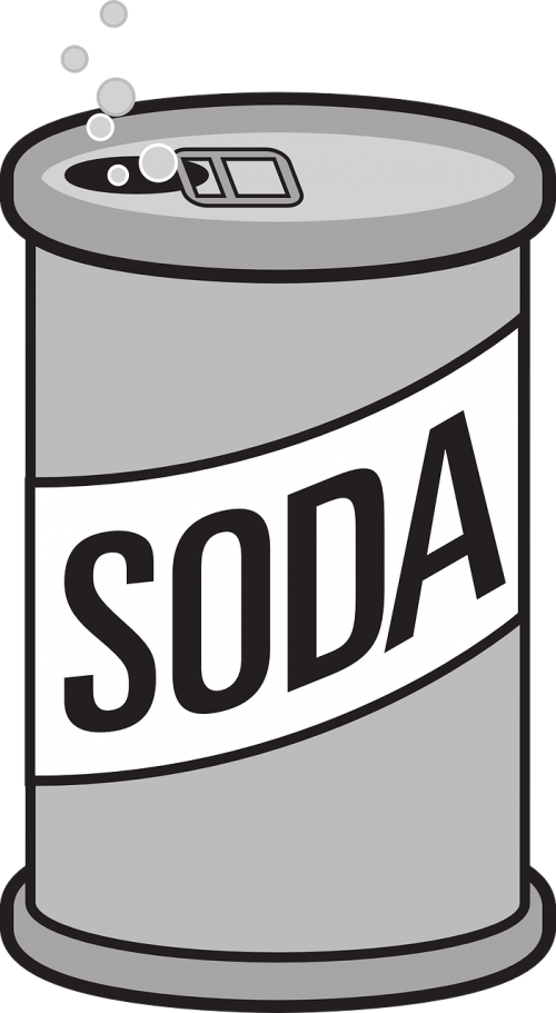 Space Page 163 Soda - Soda Can Clip Art (655x1200)