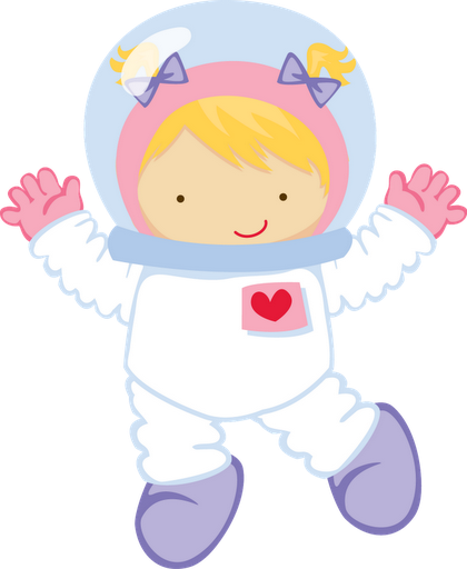 Little Boy Astronaut By Gdj - Dibujo De Astronauta A Color (420x512)