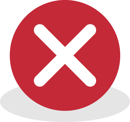 Receipt Of Mental Health And/or Substance Use Treatment - X Button Png (438x410)