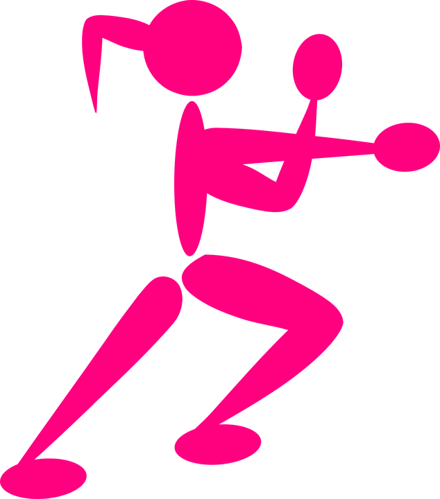 Stick Figure Girl - Breast Cancer Awareness Breast Cancer Awareness Round (634x720)