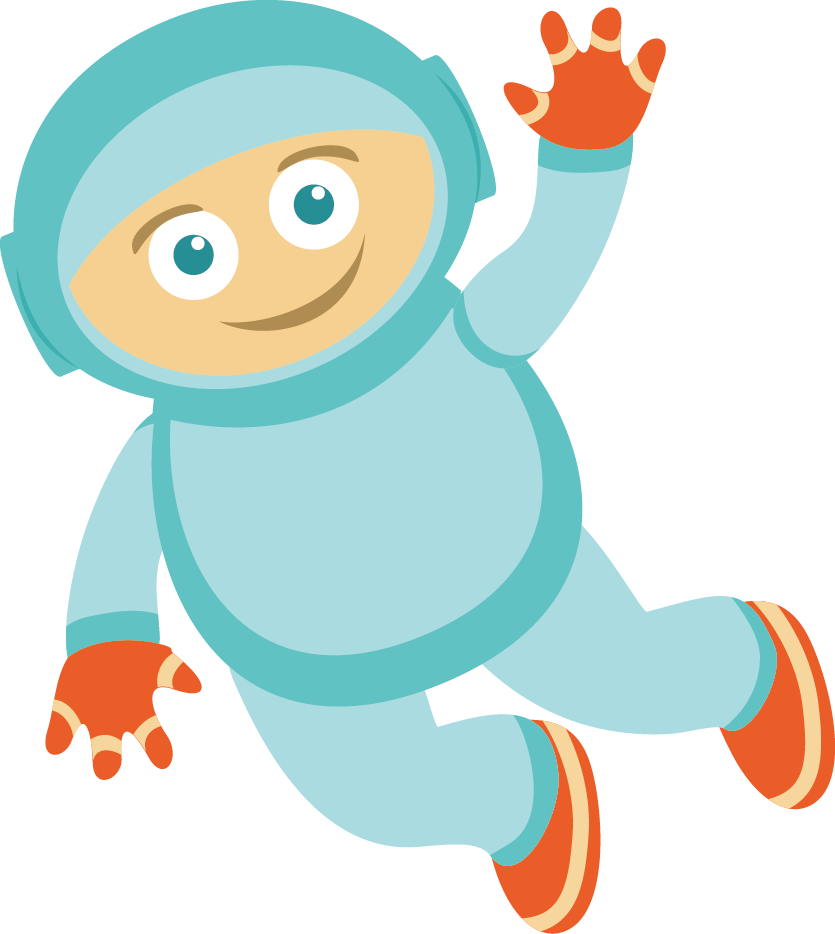 Outer Space Clip Art - Astronaut (835x934)