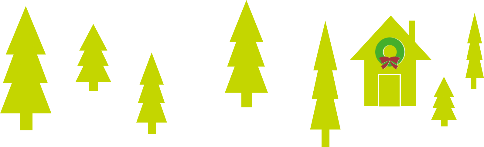 Accents Home Furniture Logo Ironstone Logo Pine Trees - House (1594x486)