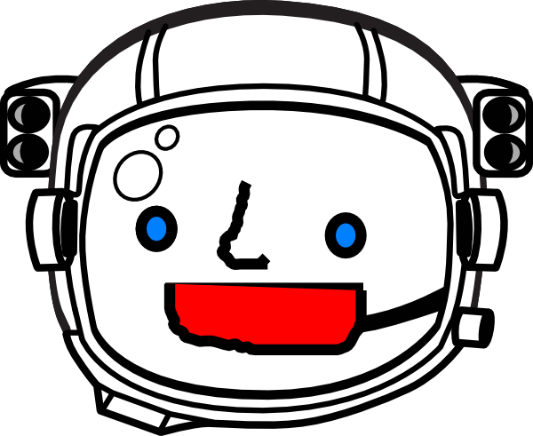 Neilarmstrong Clip Art At Clkercom Vector - Astronaut Helmet Png (600x491)