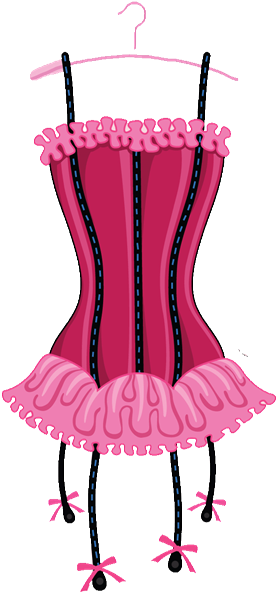 Clipart Lingerie - Lingerie Clip Art (289x600)