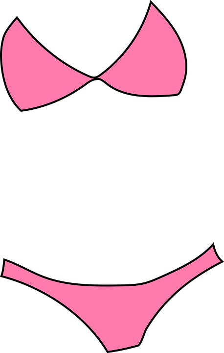 Bathing Suit Clipart - Bathing Suit Clipart (458x720)
