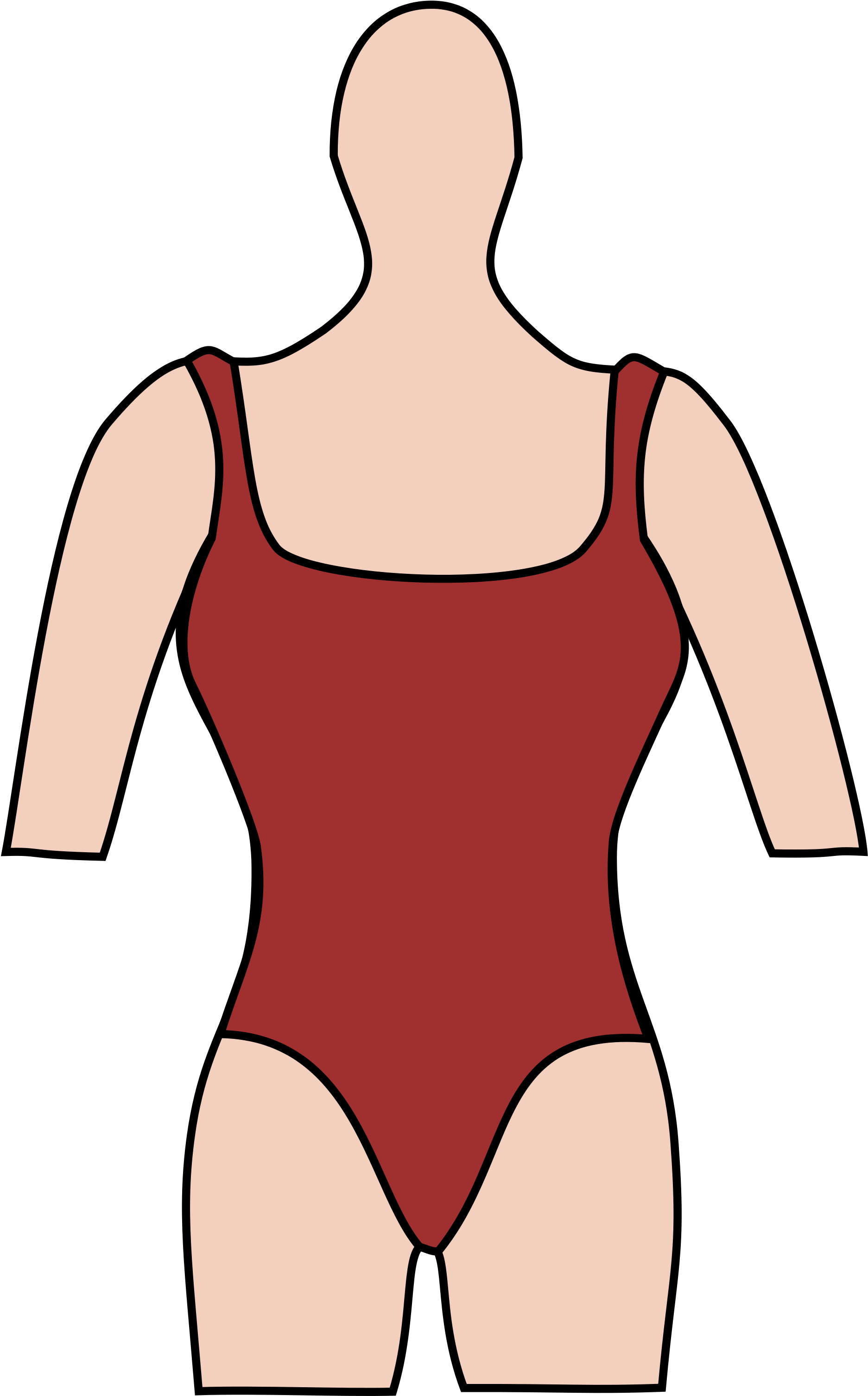 Pink Leotard Cliparts 1, Buy Clip Art - Sleeveless Shirt (2000x3333)