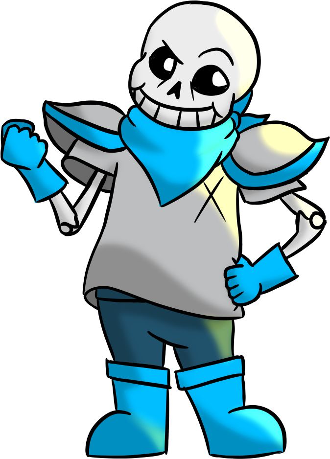 Sans By Lucasthepucas - Drawing (720x1000)