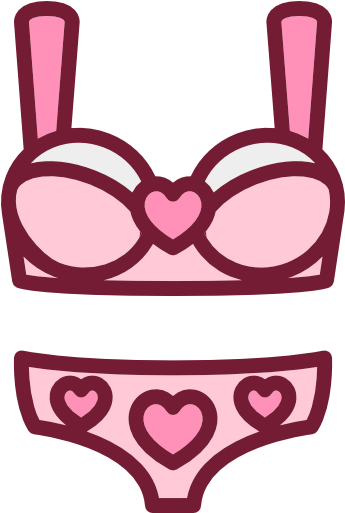 Lingerie Free Icon - Undergarment (512x512)