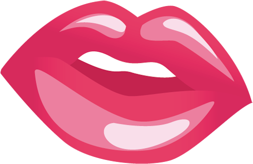 Sexy Lingerie Svg Png Icon Free Download - Cartoon Lips Drawing (512x512)
