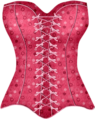 Glitterdoll Альбом «digi Art~ / Digi Scrapkits / Lacarolita - Corset Rosa Png (493x500)