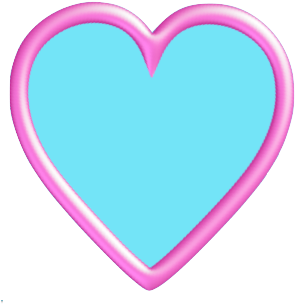Blue And Pink Hearts Clipart - Pink And Blue Heart Clipart (540x380)