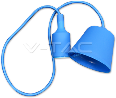 Geometric Pendant Light Gold Triangle - Blue (400x400)