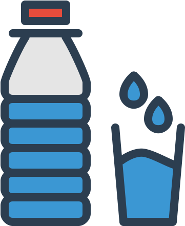 512 X 512 - Glass Of Water Vector (512x512)