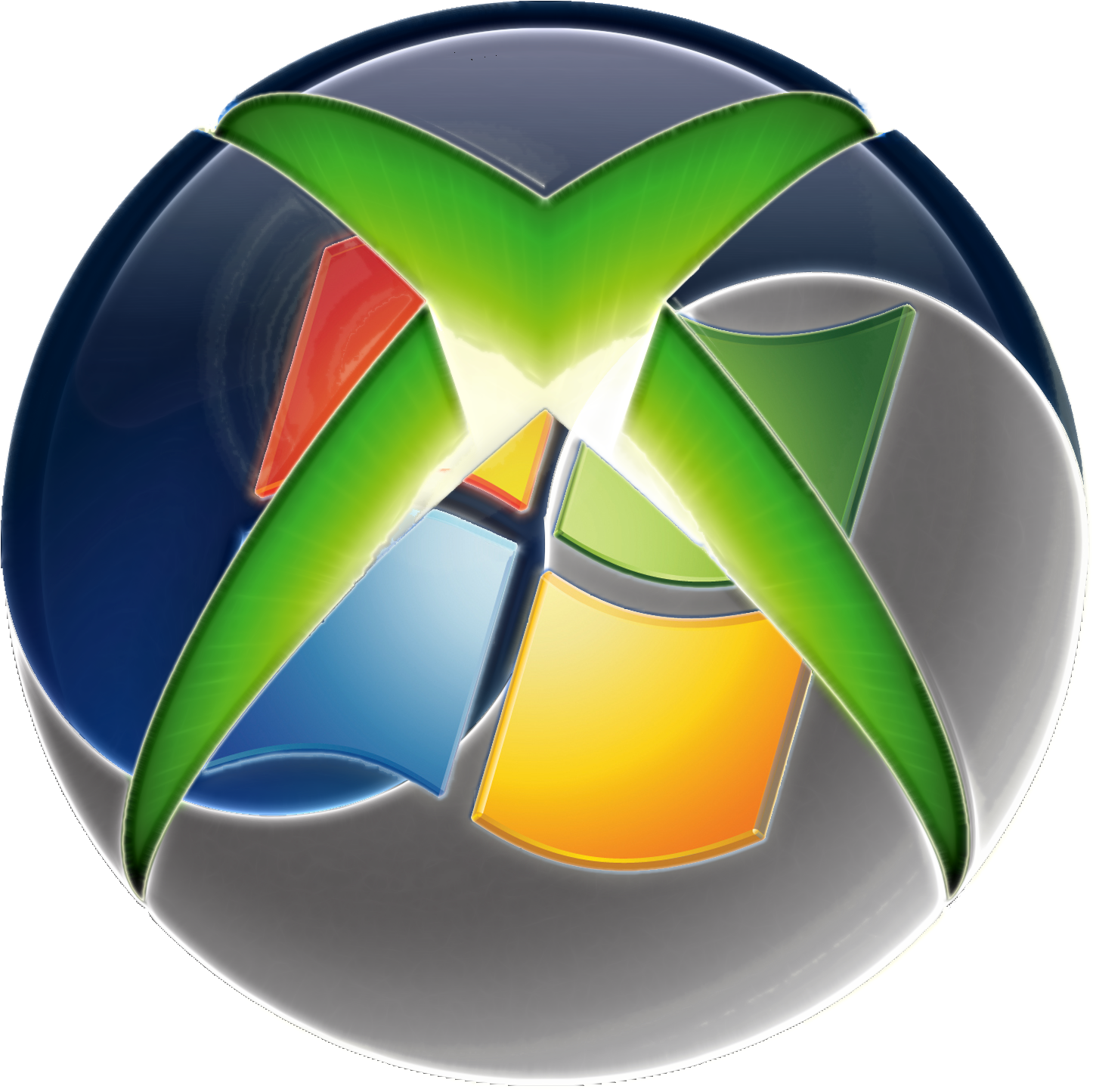 Xbox Logo Png Hd - Xbox 360 Symbol (1600x1600)