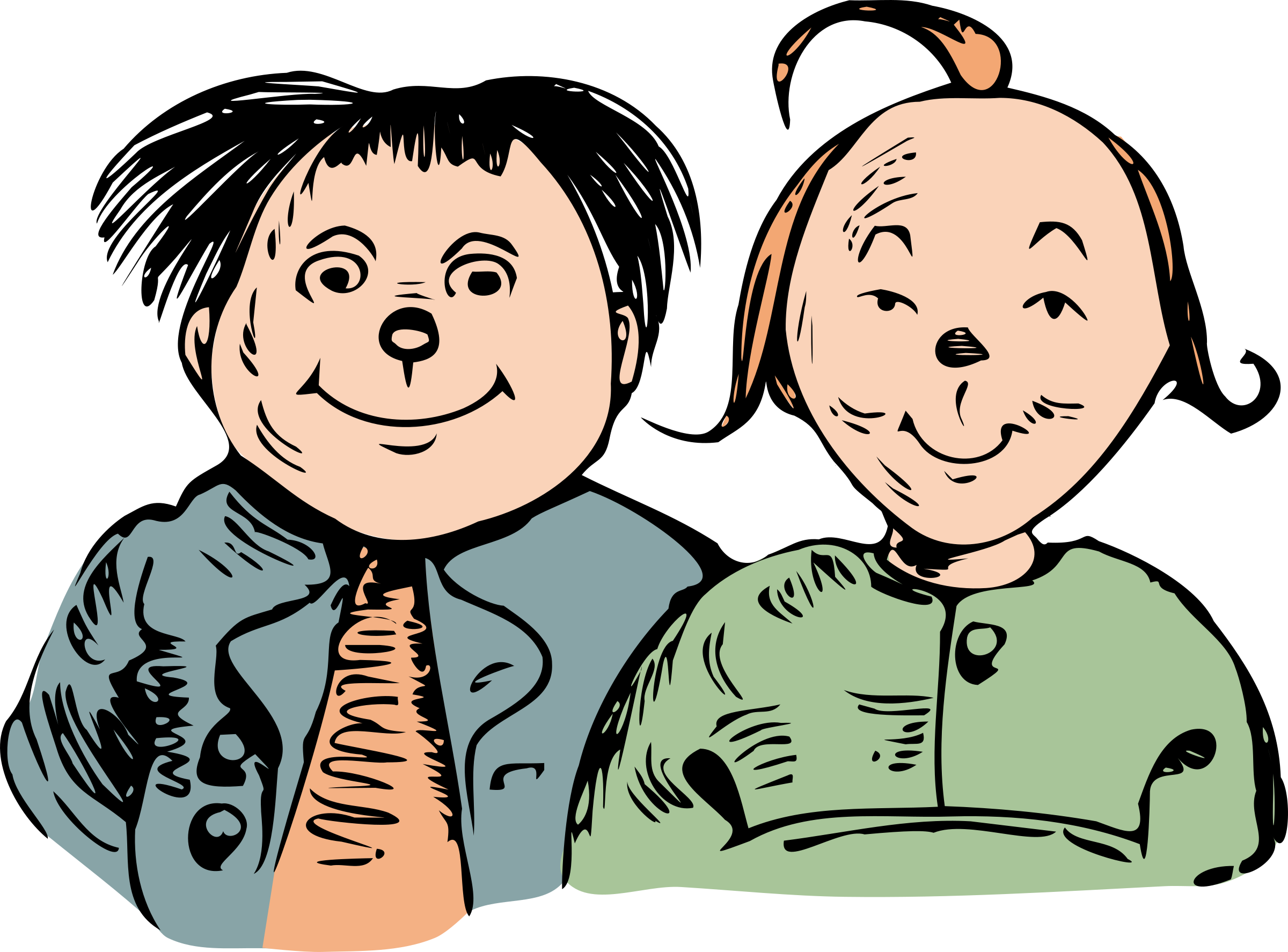 Clipart Max Und Moritz - Max U Moritz (2400x1774)