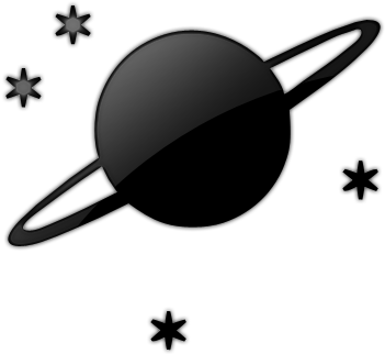 Planet Clipart Ring Png - Planet Saturn Icon (512x512)