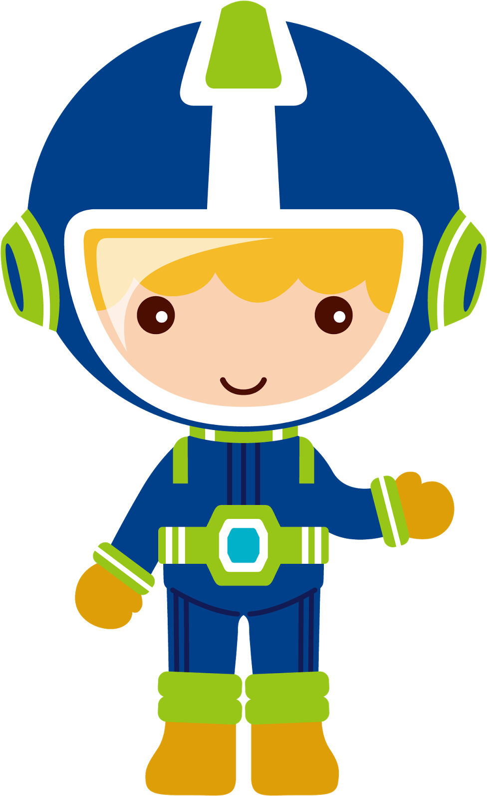 Aliens, Astronauts, And Spaceships - Space Theme Clip Art (979x1600)