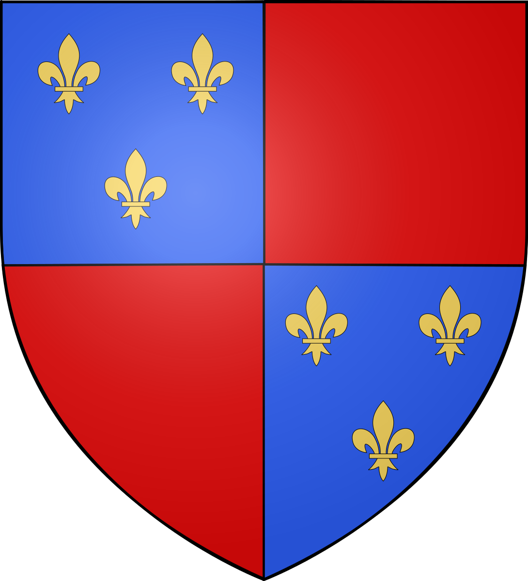 Original Coat Of Arms Of The Lords And Dukes Of Albret - King John Of England Coat Of Arms (1090x1199)