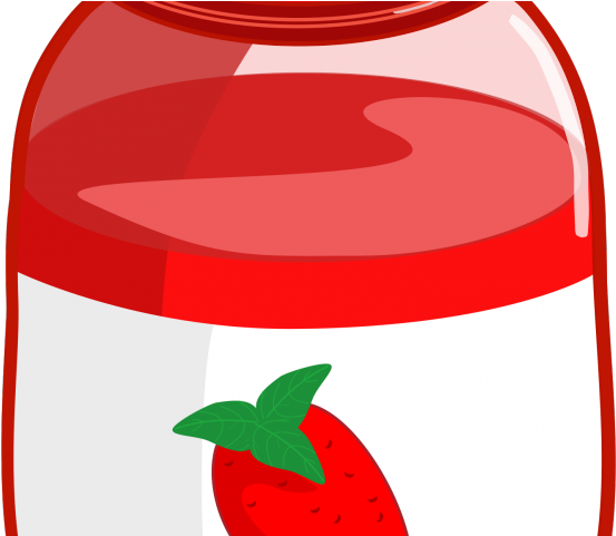 Jam Clipart Strawberry Sauce - Jelly Clipart Png (640x480)