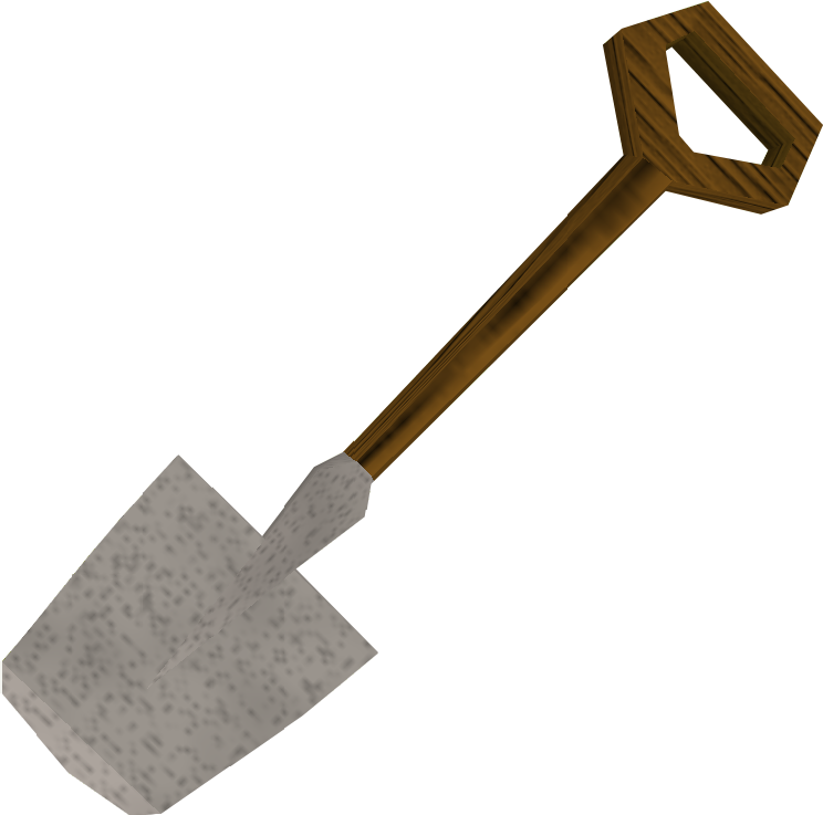 Runescape Spade Shovel Hand Tool Clip Art - Runescape Spade Shovel Hand Tool Clip Art (744x737)