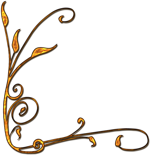 Decorative Line Gold Png 13, Buy Clip Art - Gold (720x720)