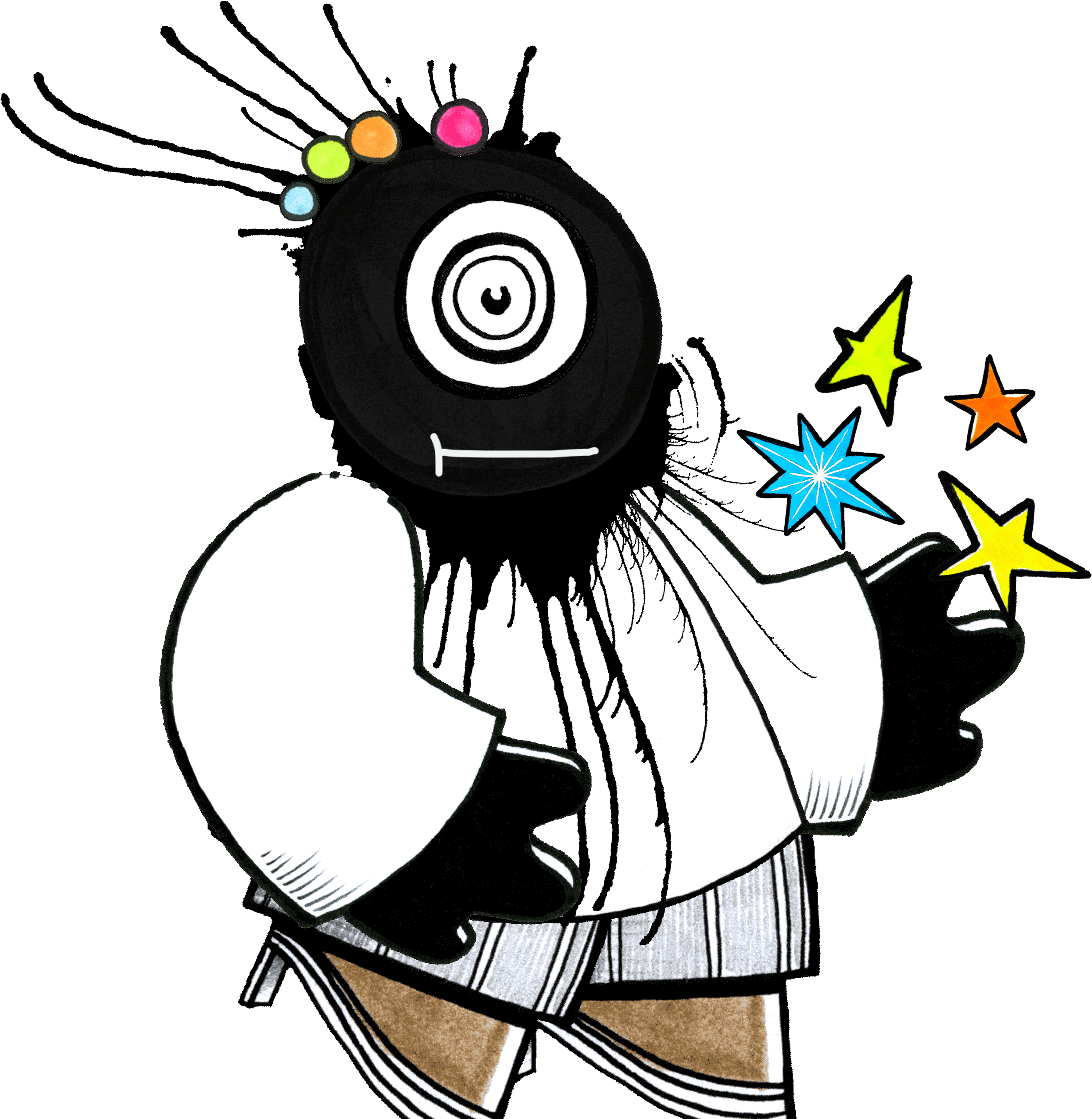 This Guy Is Named Buzz, And He Likes Space Related - Cartoon (4699x3072)